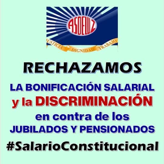 AMunelo's tweet photo. NO +
Discriminación en contra de los jubilados pensionados.

Basta dentanta indolencia con la población más vulnerable social y economicamente.

#SalarioConstitucional https://t.co/nvnXs2fBsM