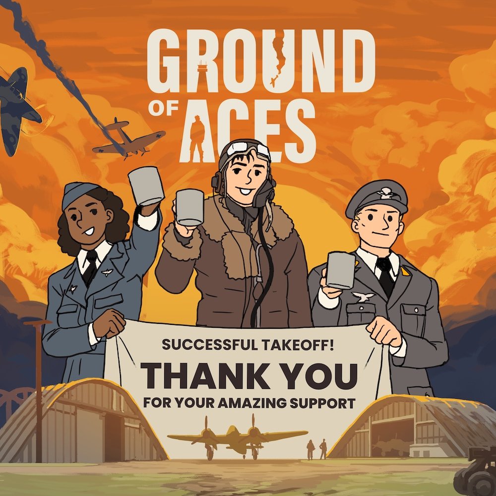 Thank you for your amazing support in those first 24h of our campaign!

After the first day, we have not only reached the base funding goal, we have already crossed the €40k mark and reached the first stretch goal: Pets on the base!🐕🐈

Read more here: kickstarter.com/projects/blind…