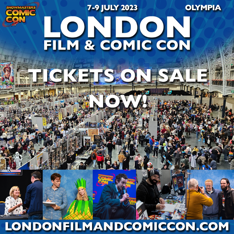 Showmasters's tweet photo. This is NOT a drill! The UK's biggest Comic Con is happening this July and you won't want to miss it. 

Meet your fave stars from TV &amp; film, see incredible costumes &amp; get the scoop on what's new in the comic book industry at #LFCC.

Find out more at https://t.co/C0bSxszKV2