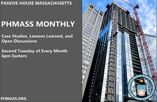 This month on PHMass Monthly - Best Practices for Passive House Projects - May 9th - 6pm us02web.zoom.us/meeting/regist…