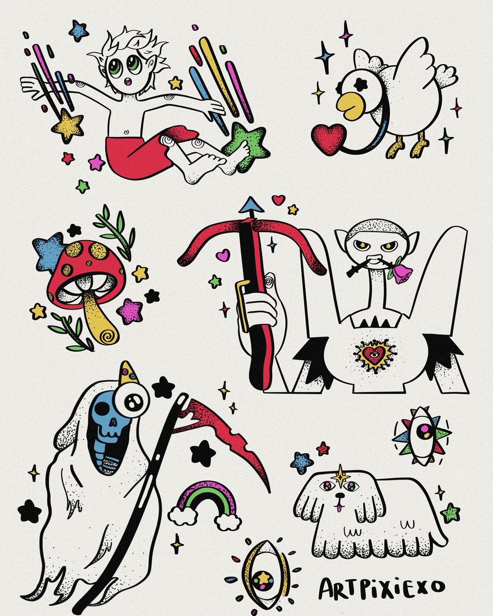 artpixiexo's tweet image. Midnight gospel 🌙