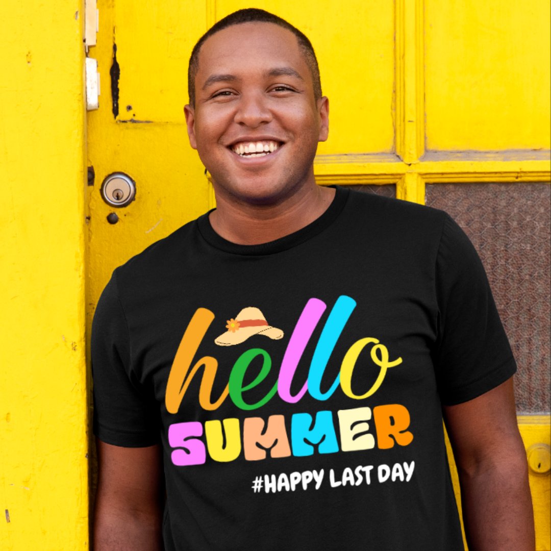 This t-shirt.is Perfect for students, teachers, and parents alike, it's captures the joy and excitement of summer break
So go ahead, celebrate the last day of school in style and let the summer adventures begin! #FunnySummergift #HelloSummershirt #Summeradventures