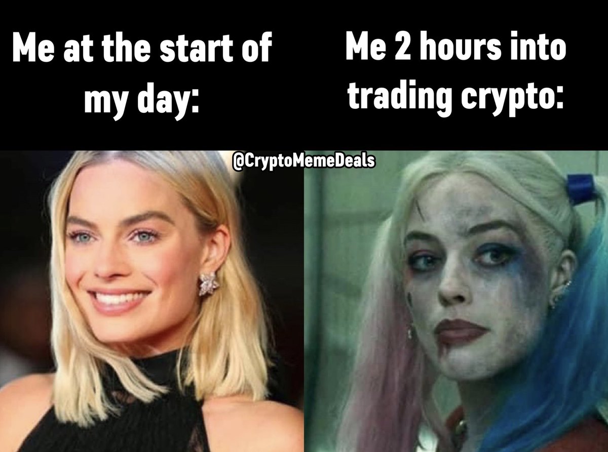 Me as a #Crypto trader:
