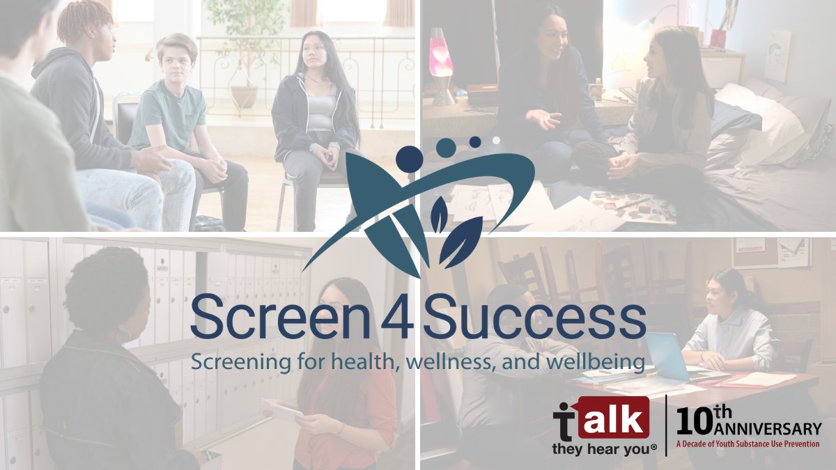 If you have concerns 🤔about a child’s health, wellness, and wellbeing ❤️, Screen4Success can help you better understand what’s going on in their lives and find resources to address their needs.

Learn more with <a href="/samhsagov/">SAMHSA</a>’s #TalkTheyHearYou ⬇️ samhsa.gov/talk-they-hear…