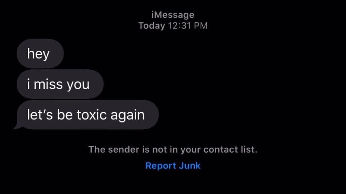 CrusherShazz's tweet image. there’s always that one ex