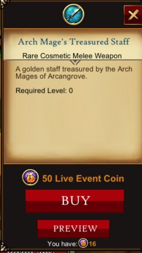 Oooookay. Now that we have a "canon" Guardian mage staff...

Aaaaand it costs quite a bit of live event coins.

My question is: When ARE the live events?