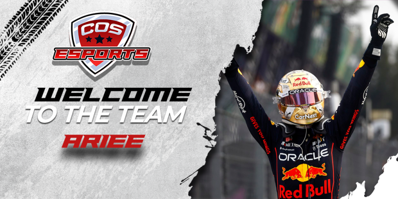 We are very pleased to announce the signing of <a href="/Jajaboys030/">TheDutchKingARIE</a> to our PS Main Team! Ariee is a driver with a lot of skill, and we hope to expand his skillset even more. Welcome to eCOS!