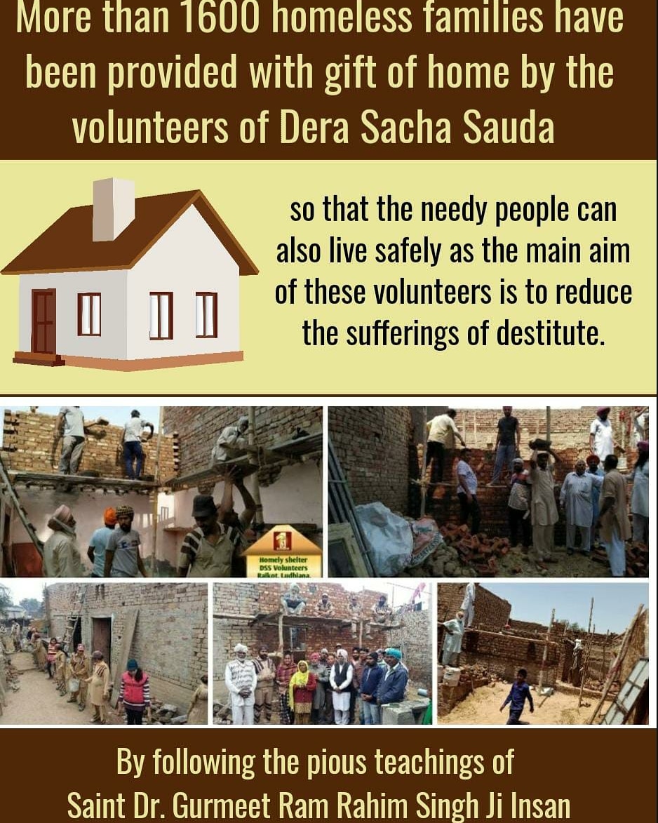 #EndCruelty 
Animal Welfare
With the inspiration of Saint Gurmeet Ram Rahim Ji, The volunteers of Dera Sacha Sauda arrange fodder, water & shelter for the stray animals & also provide medical aid to them.