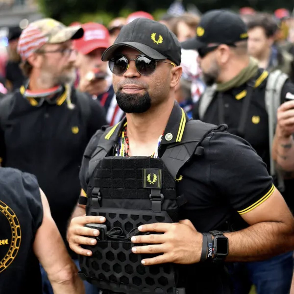 BREAKING: Four members of the Proud Boys, including their former leader Enrique Tarrio, were convicted today of seditious conspiracy for plotting to keep Trump in power after his election defeat by leading a violent mob in attacking the Capitol on Jan. 6, 2021.

The verdicts,