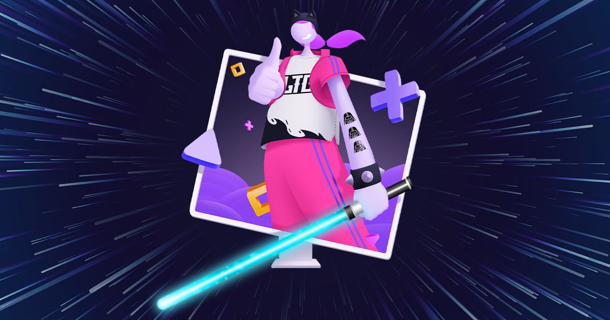 LTGpublisher's tweet photo. Happy #StarWarsDay, intergalactic travelers! Celebrate May 4th, honoring the iconic legacy of a galaxy far away. Embrace gaming adventures & excitement. May the Force be with you, always!
#LTG #longtalegames #gamedev #gamepublisher https://t.co/pH3DoSKtyq