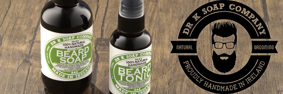 Dr K Irish made shaving oils, balms and beard care products now back in stock at shaving.ie including the new "Zero" fragrance free range.