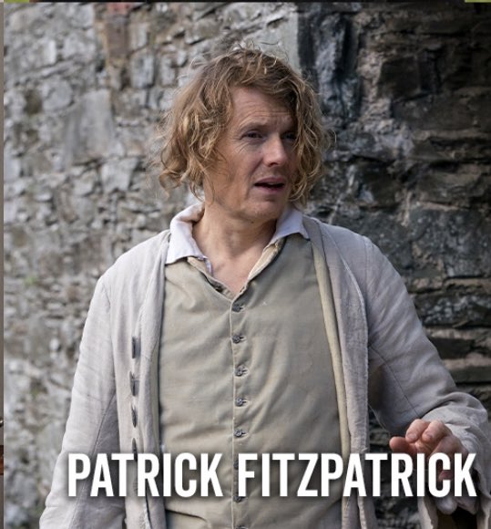 Playing a character called Patrick Fitzpatrick is the most Julian Rhind-Tutt thing I’ve ever seen. I ❤️ that man! #Banished #TommyBarrett