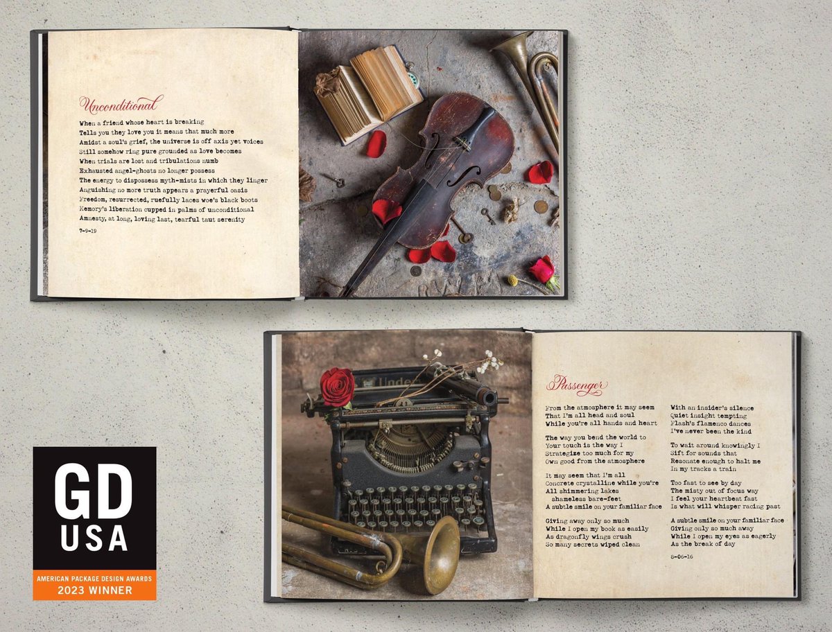 Our hardcover CD book packaging won the #GDUSA 2023 American Package Design Award! Big thank you to all involved in creating the package! 🎻🎶✨

If you haven't grabbed a copy yet head over to the <a href="/MPressRecords/">MPress Records</a> online store and get it now! bit.ly/MPressStore