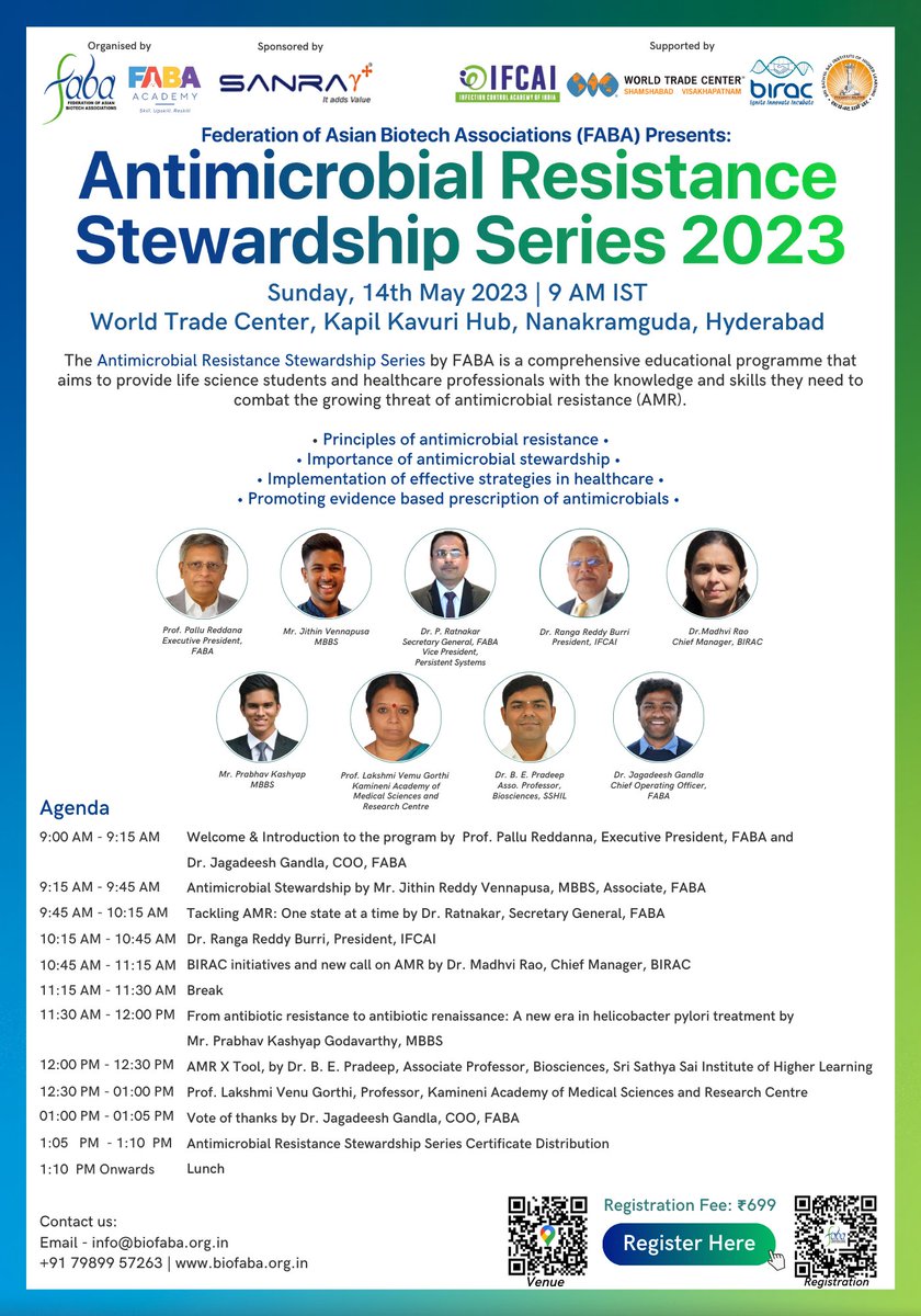 Federation of Asian Biotech Associations (FABA) tweet media