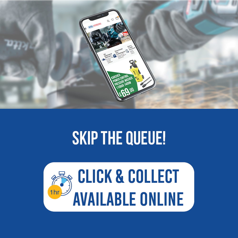 NorthernTools's tweet image. Not only do we have a new website, we also do click &amp;amp; collect! 

Follow the link below to access the website, pick your items and when you check out, you can reserve a slot to collect 👇

northerntools.co.uk

In a rush? your order will be ready in as quick as an hour ⚡️