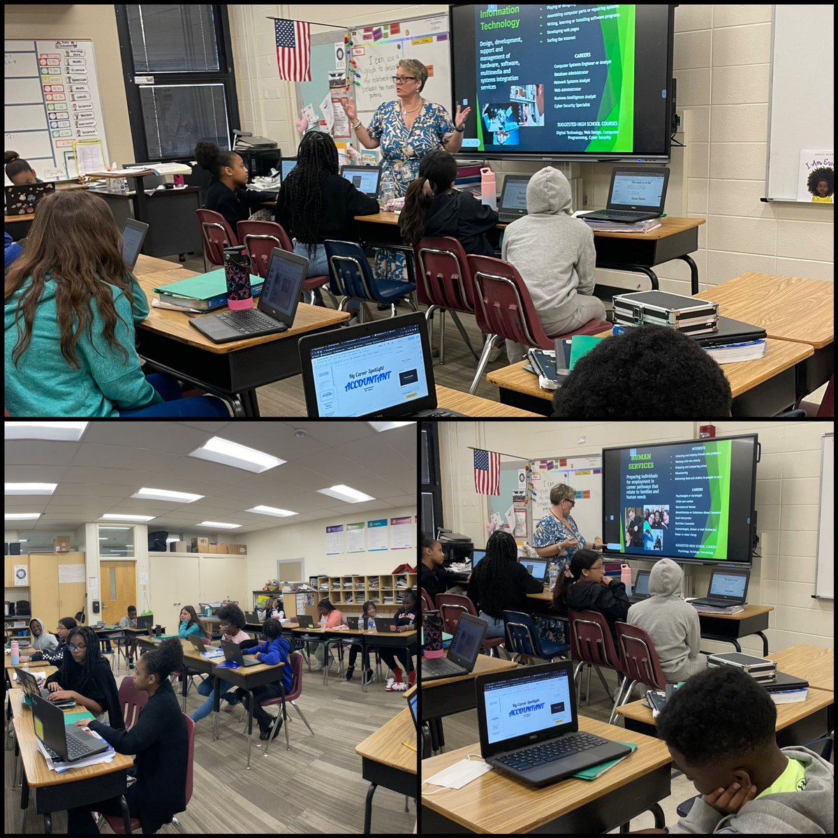 Teaching the 16 Career Clusters to Windsor’s 5th graders to help them with their career spotlight research project. @JenniferrCain @RichlandTwoAVID @WindsorElem @RichlandTwo @DrOMorgan @08savage20 #careerclusters #careerdevelopment