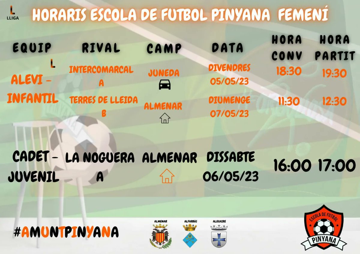 EscolaFutbol Pinyana tweet media