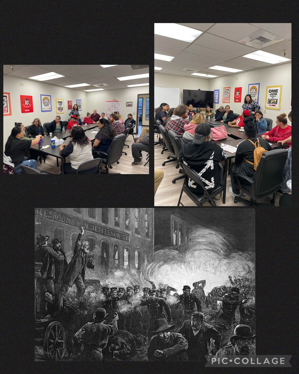 unitehere49's tweet photo. βOn this day we honor the workers who lost their lives in the Haymarket Massacre. This week, on May Day, Local 49 brought together members from across the union to develop leadership and build worker power!β #Local49 https://t.co/2uAxKuVabc