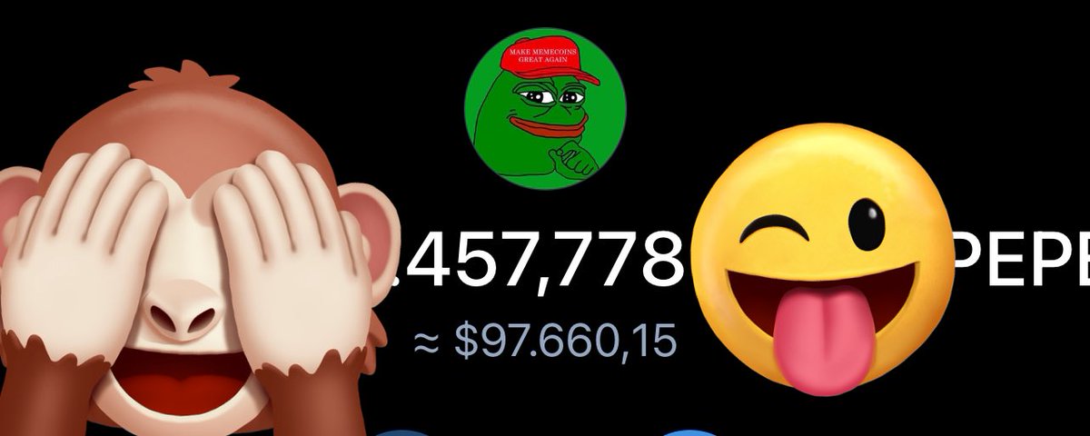 16 days ago it was only 133 dollars now it is 97k i love $PEPE