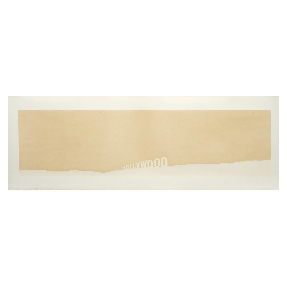 Ed Ruscha
Hollywood Fruit-Metrecal
1971

#EdRuscha⁠
#Ruscha⁠
#Hollywood
#TextArt⁠
#Text⁠
#PopArt
#Silkscreen
#Metrecal
#LimitedEditionPrint⁠⁠
#ContemporaryArt⁠⁠⁠
#ArtInMiami⁠
#Miami⁠⁠
#DesignDistrict⁠
#Art⁠
#Arte⁠
#Kunst⁠
#ArtGallery⁠

gsfineart.com/artists/ed-rus…