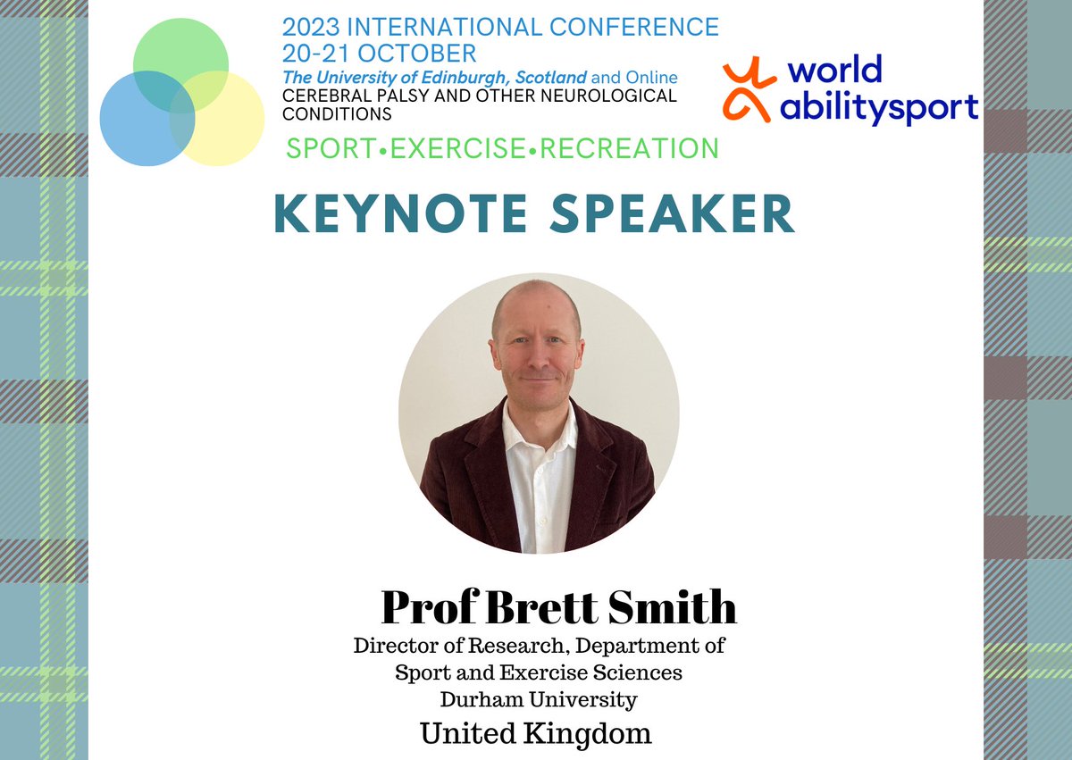 WorldAbilitysp's tweet photo. Introducing the Keynote Speakers for the 2023 World Abilitysport Conference 🥁 

Dr Mike Peters, Professor Brett Smith, Dr Sarah Reedman and Dr Phoebe Runciman will take to the stage in Edinburgh this October.

Read the full announcement here 👉 https://t.co/LAx0OXeLyZ https://t.co/p5xKpsjaYU