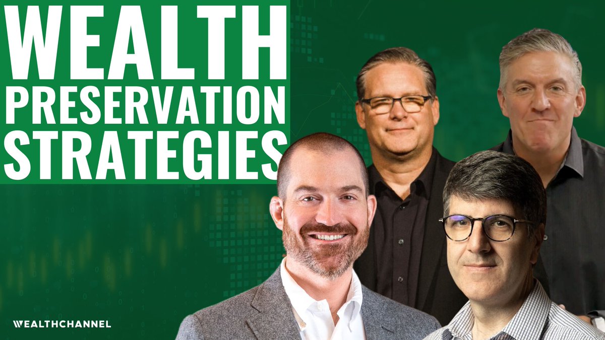 We're LIVE right now with our morning panel...

 🔴 11:45 AM ET -- Capital Preservation Strategies For Uncertain Times

Join <a href="/AndyHagans/">Andy Hagans</a>, <a href="/DJVanKeuren/">DJ Van Keuren</a>, <a href="/JoshCantwell/">Josh Cantwell</a>, and Dany Roizman as they discuss where we are in the market cycle, and more.

Register: wealthchannel.com/events/expo/