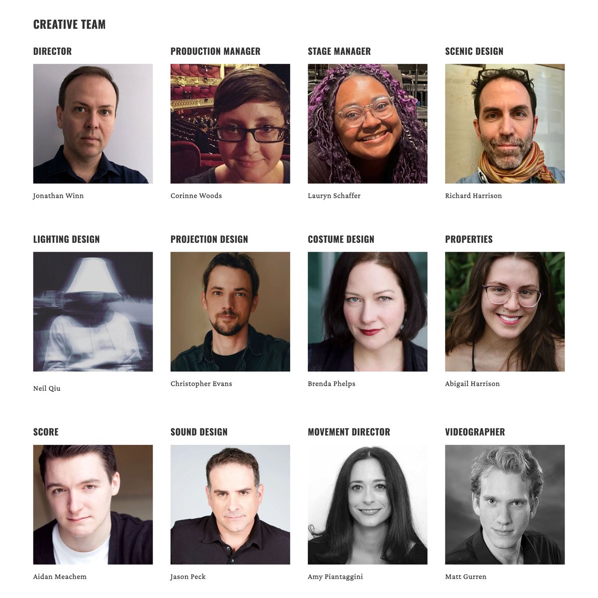 Breaking: Introducing the "Seven Cousins for A Horse" Creative Team:
thrownst.one/2023-company

#AmmiPhillips #Theatre #Theater #NewPlays #RidgefieldCT #ThrownStone #worldpremiere