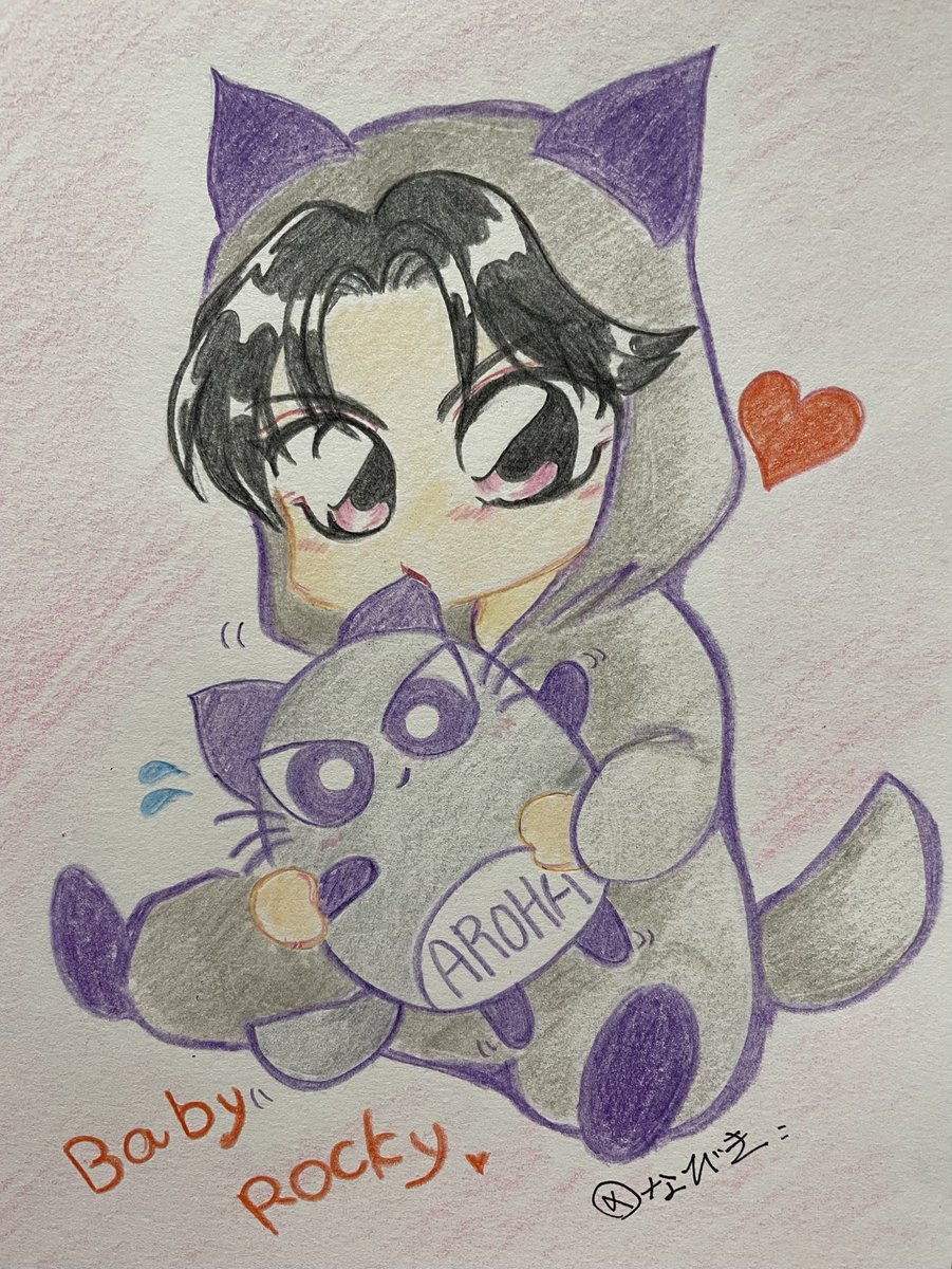 kusanaginabiki's tweet photo. 今年はこどもの日🎏イラスト描けなかったので、去年のあげるよごめんだよ🙏

#박민혁   #ParkMinHyuk #Rocky
 #ParkMinHyukfanart https://t.co/t93yeAE9c6
