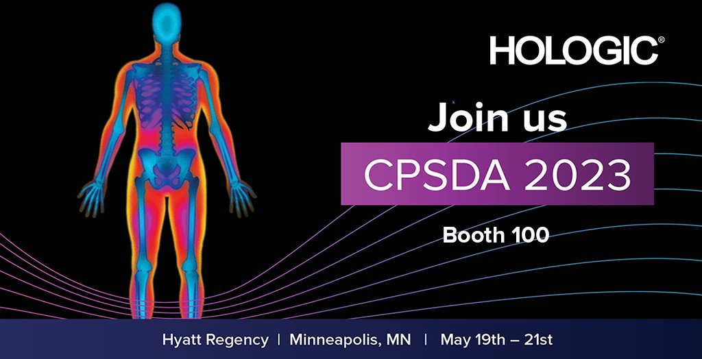 Hologic's tweet photo. Want to learn how body composition can influence athlete’s health and performance? Then you won't want to miss #CPSDA's, Collegiate and Professional Sports Dietitians Association's Annual Conference, May 19th to 21st in Minneapolis, MN. #SkeletalHealth #MedicalInnovation https://t.co/UP3WvNSPVx