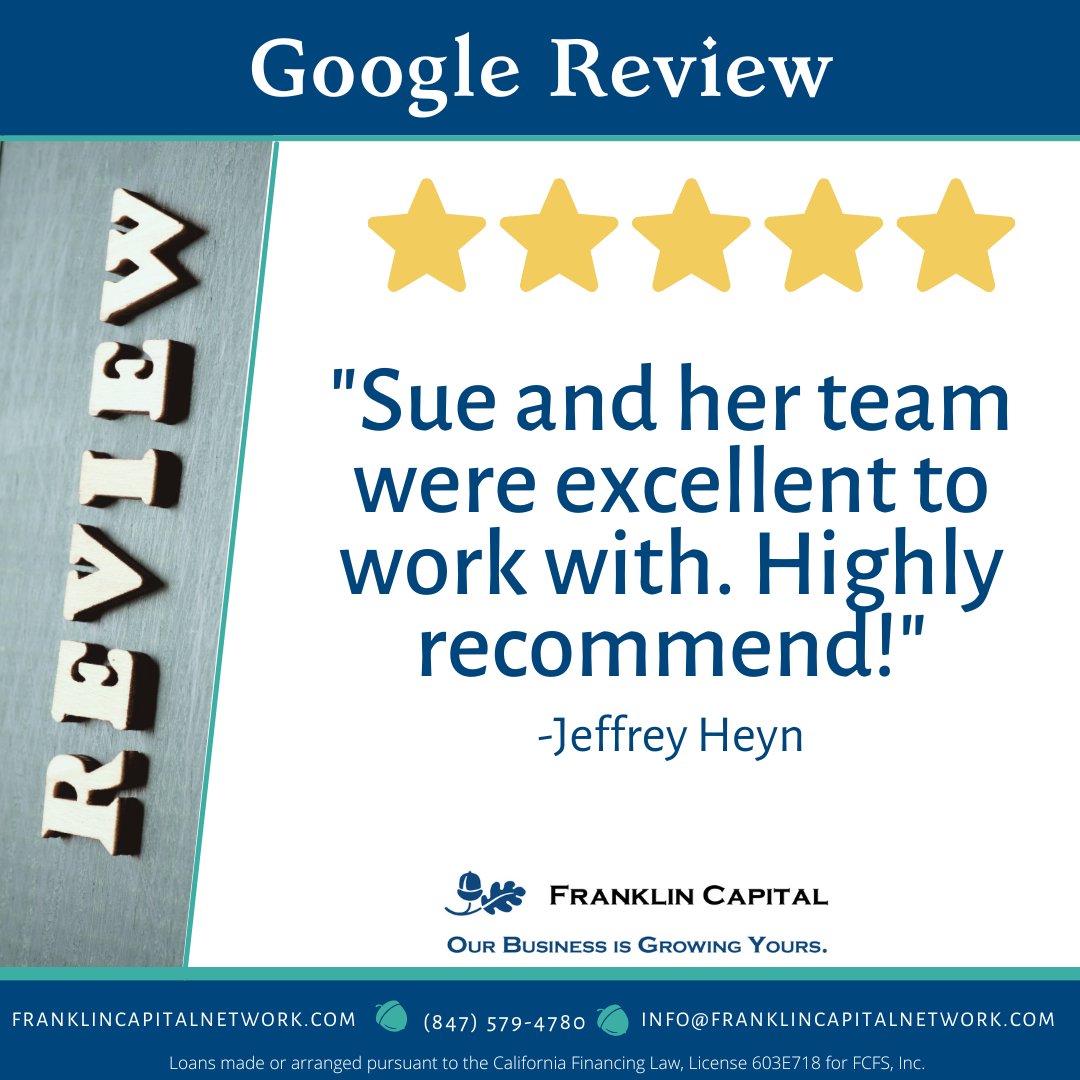 CapitalFranklin's tweet photo. Thank you for your kind words. Our team enjoys working with amazing partners like you! #arfinance #Factoring #smallbusiness #workingcapital https://t.co/59Ga1HdwGk