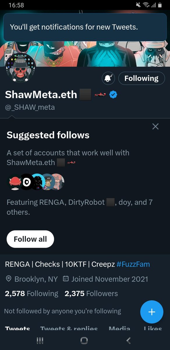 Johnmacda's tweet photo. @_SHAW_meta @plumscoin Done https://t.co/KLFWJwspkM