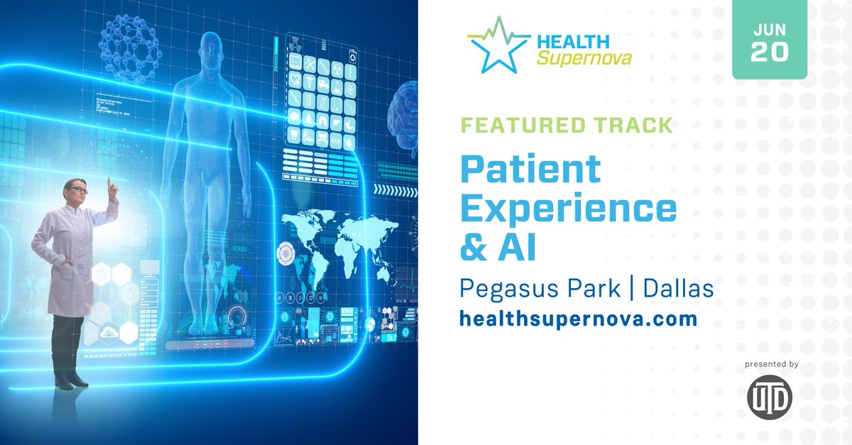 healthsupernova's tweet image. 👀 Discover the powerful impact of AI on healthcare at #HealthSupernova on June 20!💡Don't miss out on this opportunity to learn how it's improving patient outcomes, streamlining processes, and enhancing the overall patient experience.

Register for FREE ➡️hubs.ly/Q01NpVks0