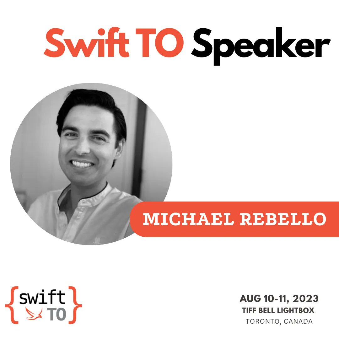 swiftconfto's tweet image. Our next speaker, Michael Rebello (@rebello95 ), will be showing us a better way to build our API layer! 🌐 

🎟️ 🐣 Early Bird ticket sales end this month: buff.ly/2ZVPA8T