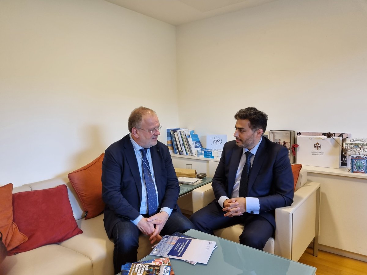 MianoTeodoro's tweet image. Very glad to meet today in Barcelona Almotaz Abadi, Deputy Secretary General of #UfM to share objectives and plans with #CIHEAM on topics of common interest, natural resources, #water issues in agriculture, #BlueEconomy, #innovation, women and youth engagement.