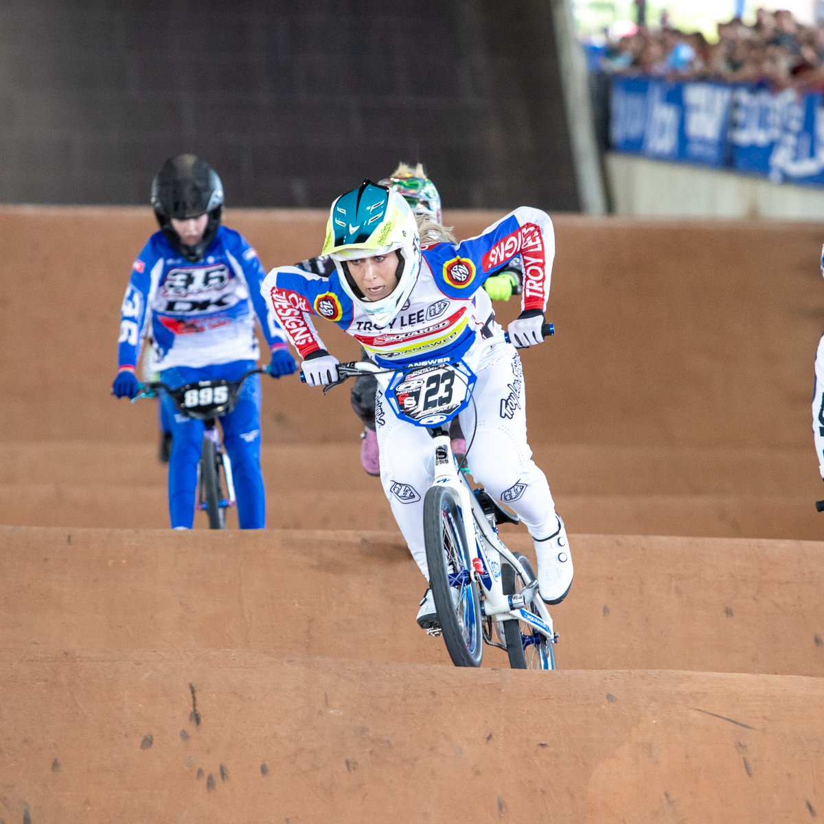 We're back at the Hardesty National BMX Stadium this weekend for the 2023 USA Cycling BMX Racing National Championships! Who will be crowned the new #BMXNats National Champions?! 🇺🇸