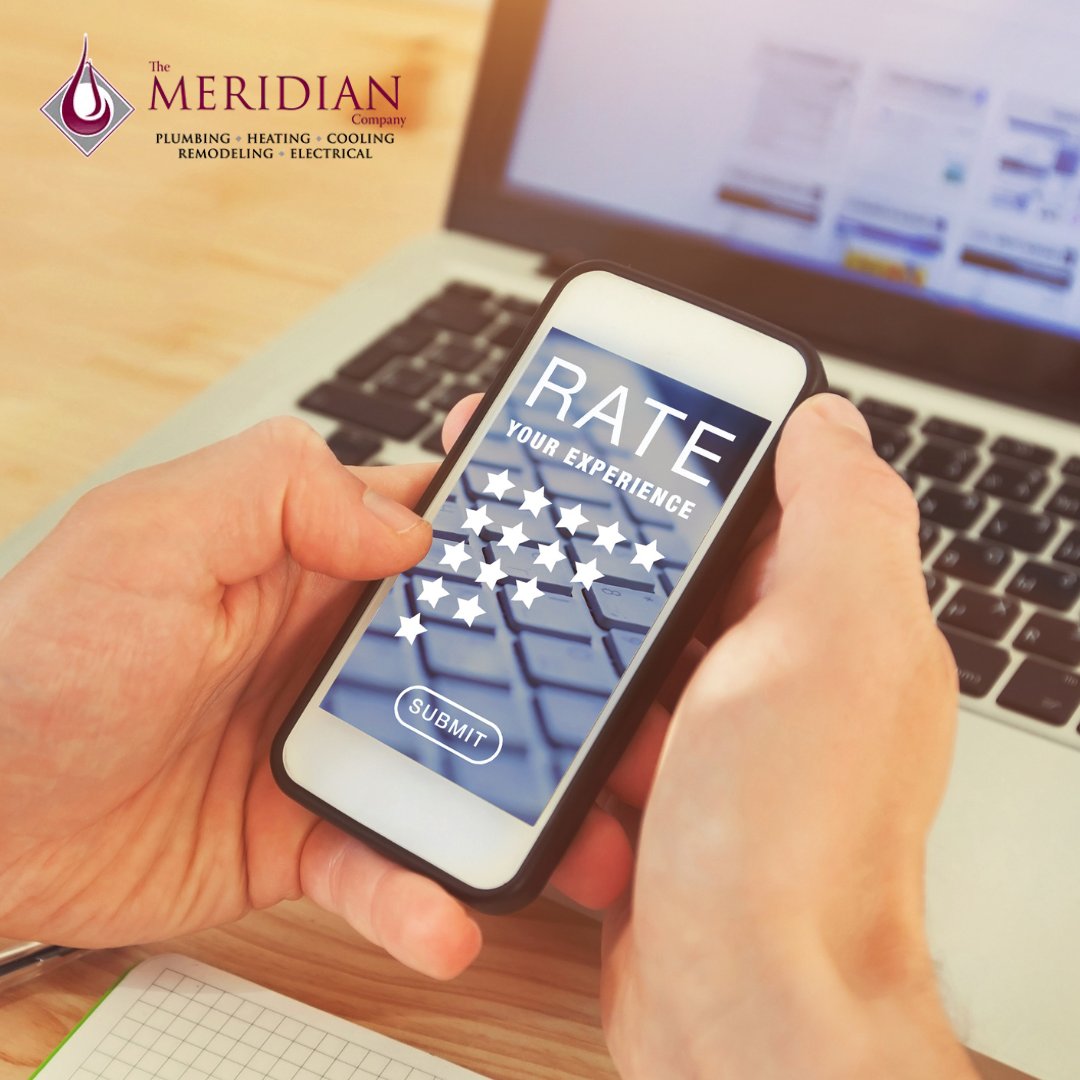 MeridianComp's tweet photo. Customer feedback is so important to us! Don't forget to tell us about your experience after we've serviced your home! https://t.co/lmi8nU4gst