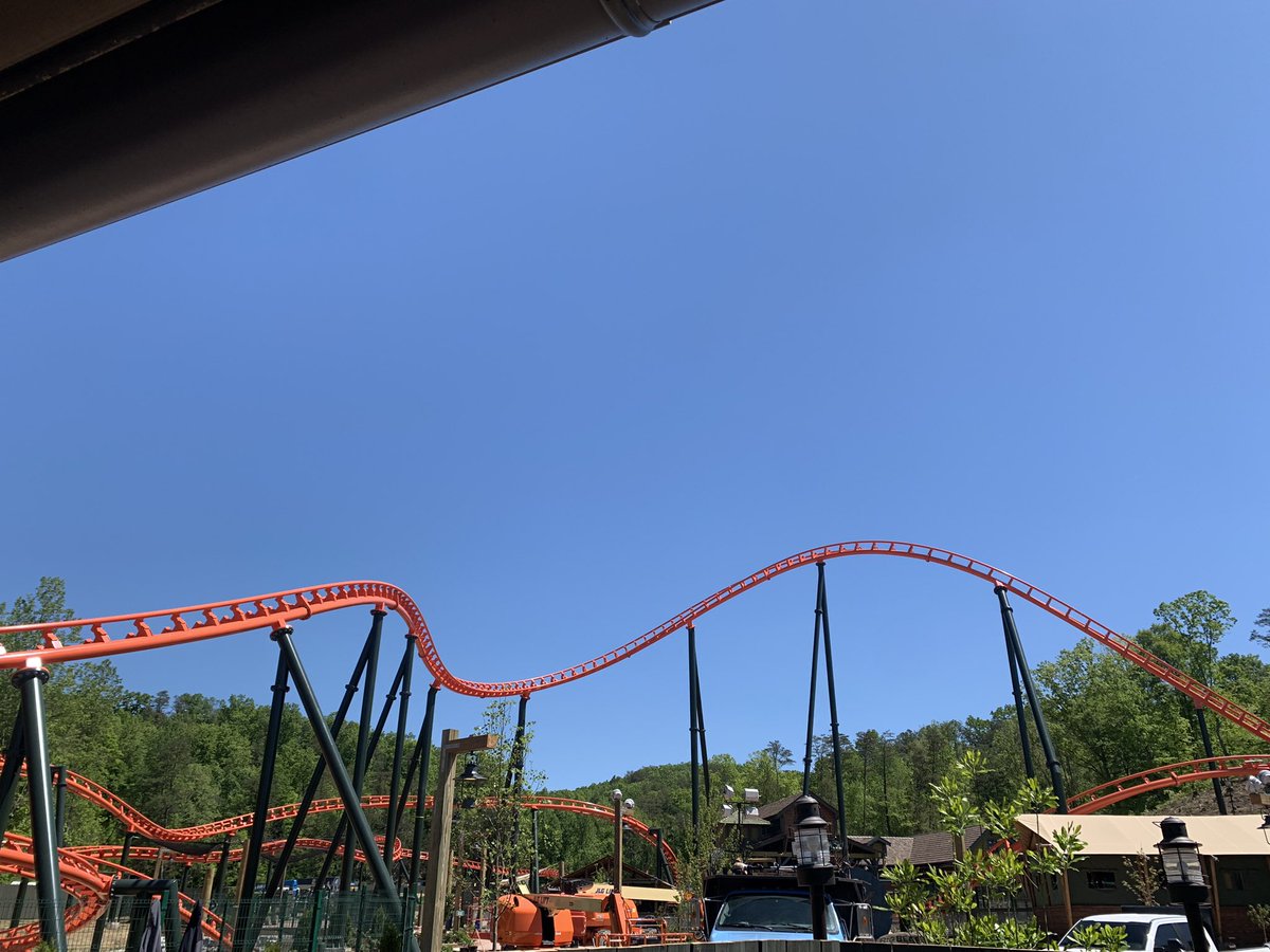 CoasterFiles's tweet image. We missed it by a week! But if you’re a pass holder apparently you can reserve a time to ride Big Bear. It’s testing/operating-ish.