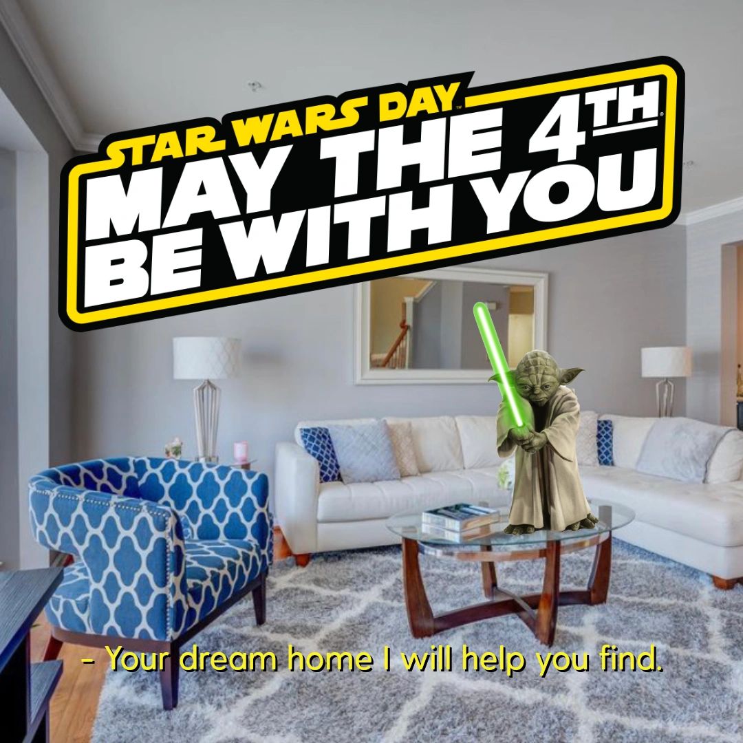 jw2realty's tweet photo. May the 4th be with you. #May4th #Maythe4thbewithyou #StarWars #Yoda #RealEstate #RealEstateAgent #SamsonProperties #SamsonAgent #JW2RealtyTeam #JW2Realty https://t.co/43RsXThcEC