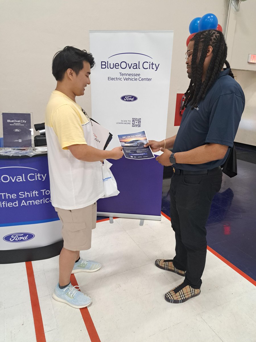 Hiring the 6,000 workers for <a href="/blueovalcity/">Ford at BlueOval City</a> and <a href="/BlueOval_SK/">BlueOval SK</a> will take partnership with educators and institutions. It was great attending the <a href="/SouthwestTN/">SouthwestTN</a> Workforce Career Fair last month and meeting youth and adults with the same excitement for #EV manufacturing. #Blueoval_TN