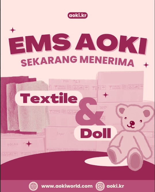 haii semua! sekarang EMS terima barang tekstil dan doll 
tapi tidak menerima barang luxury ya
barang luxury bisa tetap dikirim menggunakan air cargo

#emsbyaoki