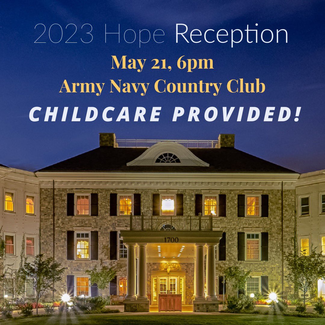 Our 5th annual Hope Reception is just over 2 weeks away and you can still get tickets! Don’t have a babysitter? No problem! We have childcare on site💙Buy your tickets today! hopemultiplied.org/reception 🎟️