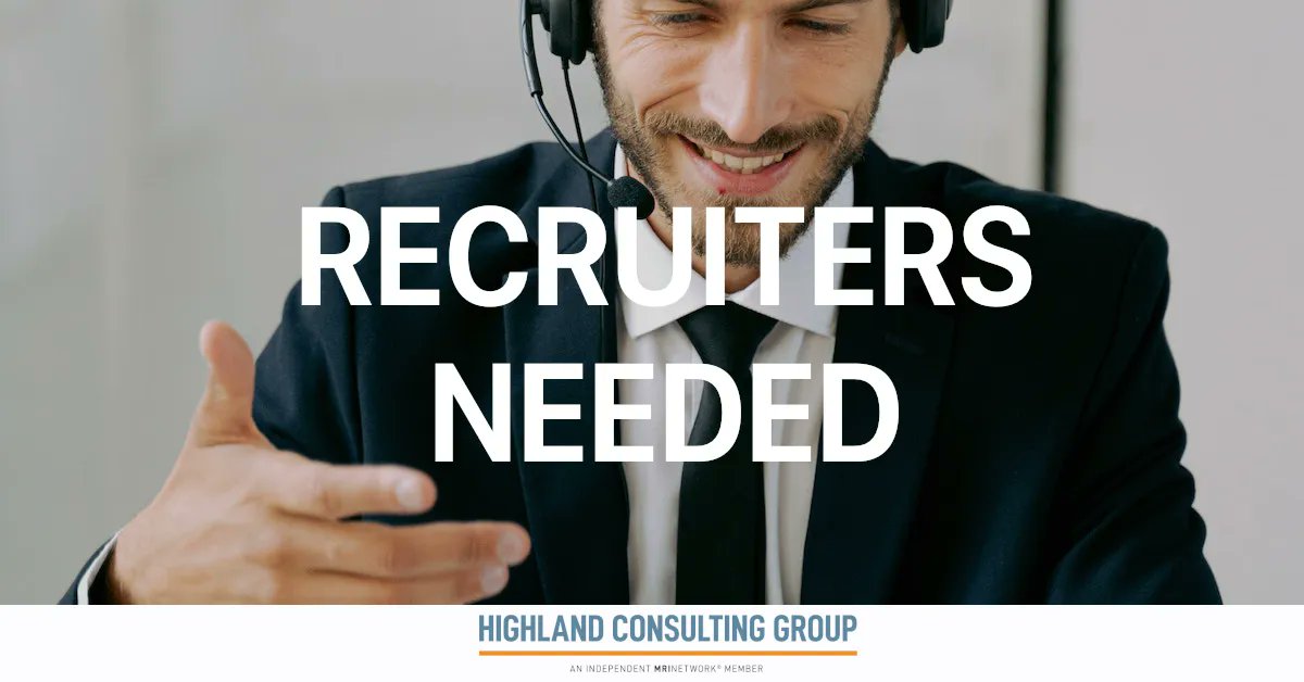 KOConnor_HCG's tweet photo. Do you want to become a recruiter today? Apply now by clicking the link below! https://t.co/YMI4XbSmKG https://t.co/ShPqSdxA9P