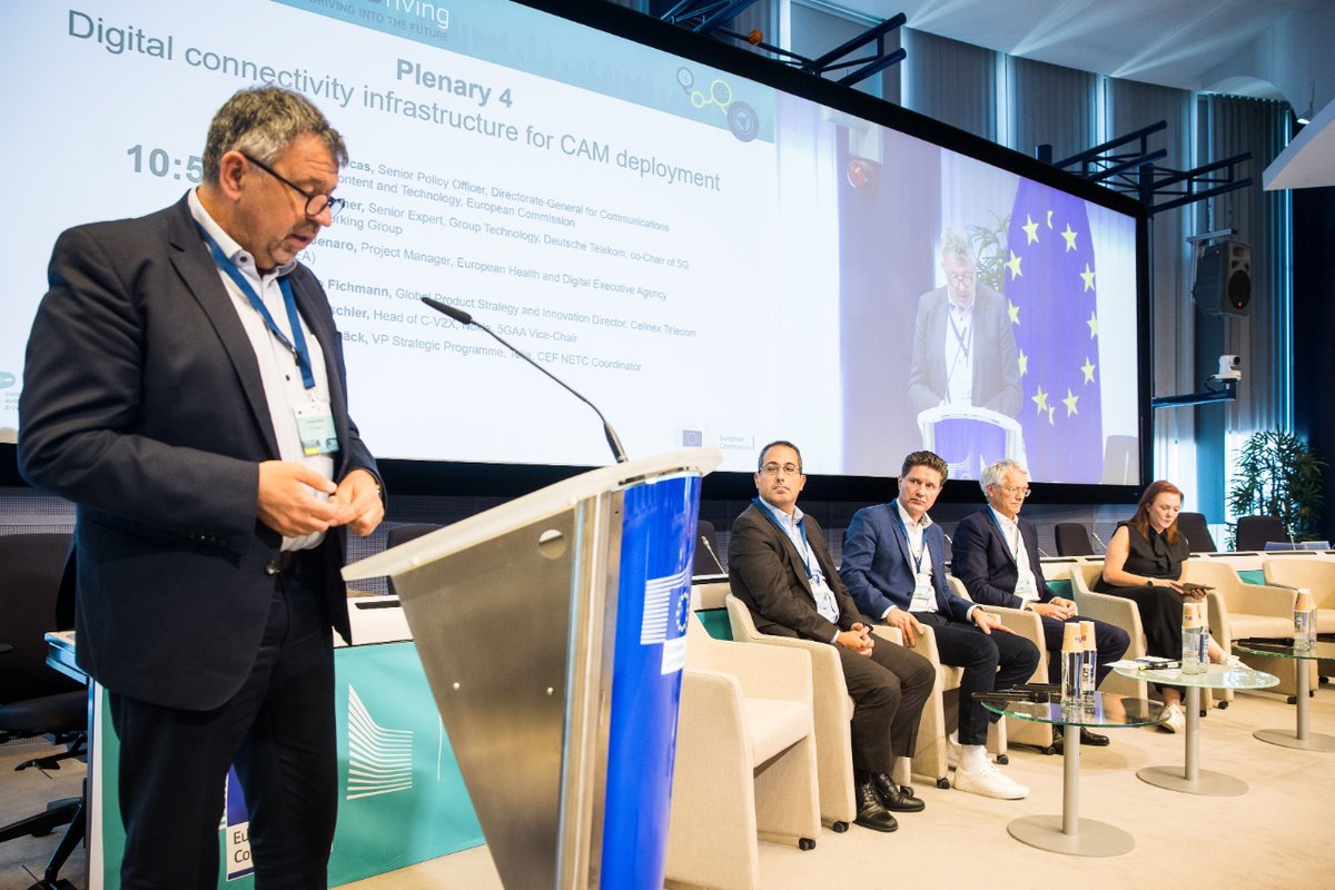 It’s a wrap!
#EUCAD2023 is coming to an end and #kudos to all the speakers, moderators and participants who have actively attended the two-day event.

@EU_Commission @cinea_eu @CCAM_EU 
#CCAM #automateddriving #dataspaces #logistics #smartmobility #connectivity