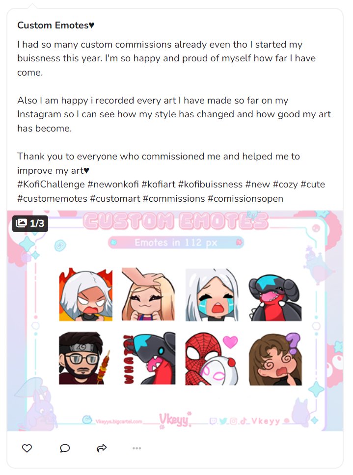Vicitinii's tweet photo. Post on my Ko-Fi Shop♥
➡️https://t.co/GvsRjgaymo ➡️https://t.co/Non1P6yx4l
#KofiChallenge #newonkofi #kofiart #kofibuissness #new #cozy #cute #customemotes #customart #commissions #comissionsopen #emotes #emote #emotecommissionsopen https://t.co/6Z9ARmOVid