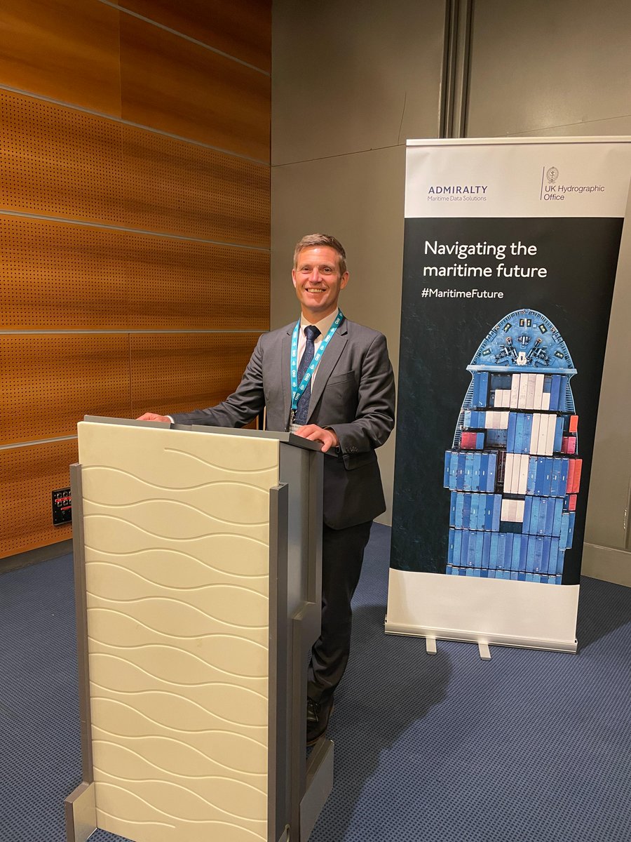 UKHO's tweet photo. Today we held our second seminar, Navigating the maritime future, at @IHOhydro Assembly. We discussed the safe and secure use of hydrographic data in an increasingly connected and digitalised industry.
#IHOAssembly #mappingtheocean https://t.co/XrtHB8Uy5G