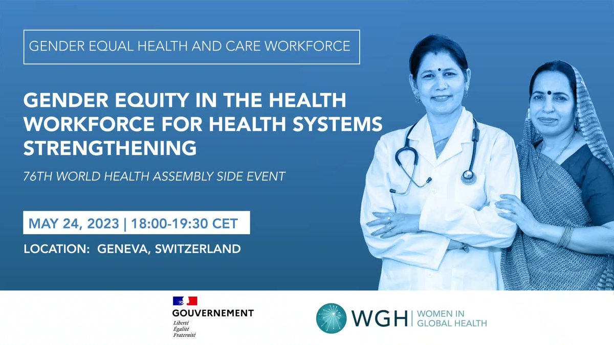 Global Partnership for Zero Leprosy (@zeroleprosy) on Twitter photo Save the date! Join <a href="/womeninGH/">Women In Global Health</a> for a special in-person #WHA76 side event on 24 May: "Gender Equity in the Health Workforce for Health Systems Strengthening."
Register: womeningh.org/event/gehcwiwh… Save the date! Join <a href="/womeninGH/">Women In Global Health</a> for a special in-person #WHA76 side event on 24 May: "Gender Equity in the Health Workforce for Health Systems Strengthening."
Register: womeningh.org/event/gehcwiwh…