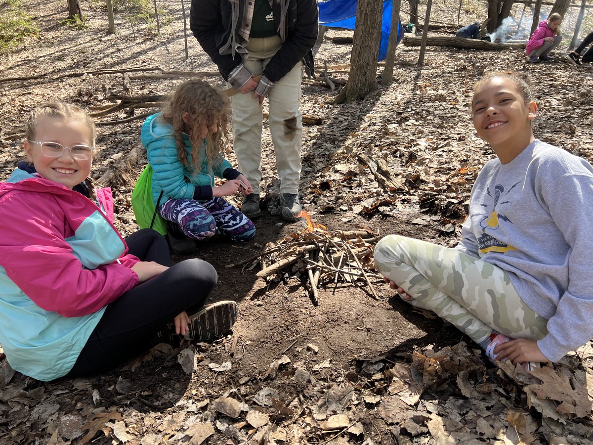 Blue skies, birds-eye views, and bonfires on day 2! #heritagelearn #sascompass