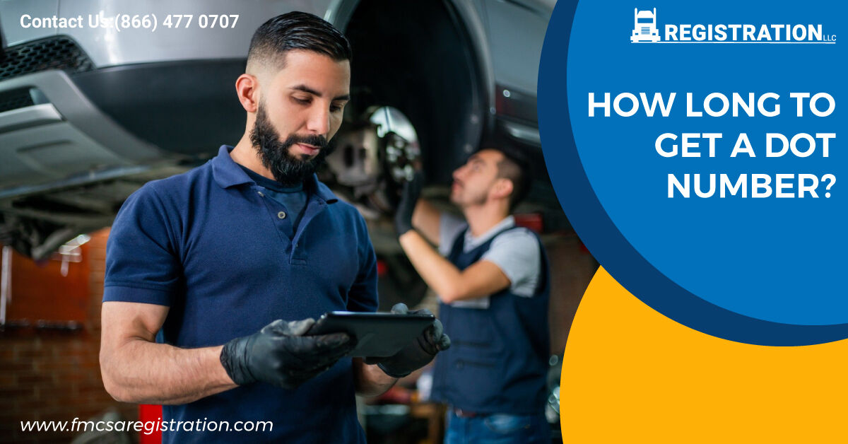 getUSDOTnumber's tweet image. Need a DOT number for your commercial vehicle? Learn how long it takes to get one and what you need to apply on FMCSA Registration's website: bit.ly/3AaM8ul #DOTnumber #trucking #FMCSA #compliance #FMCSAregistration