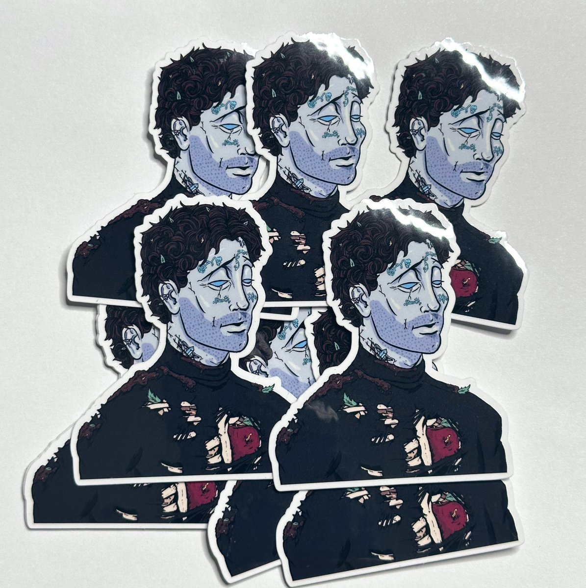 Made some more <a href="/DeGodsNFT/">DeGods</a> Stickers! 

Thank you for the repeat order <a href="/pacbtc/">pac</a> !