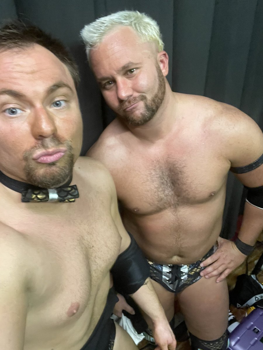 Tyler_Klein's tweet photo. 4 years ago @calvin_couture and I wrestled each other in a main event in Florida. Little did I know that I would gain probably one of my best friends at that time. Look at what we have built together. #therunway #calvincouture #tylerklein #sappypost https://t.co/4MzBnTic42